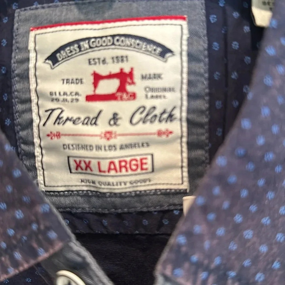 Men’s Polka Dot Shirt - Picture 3 of 3